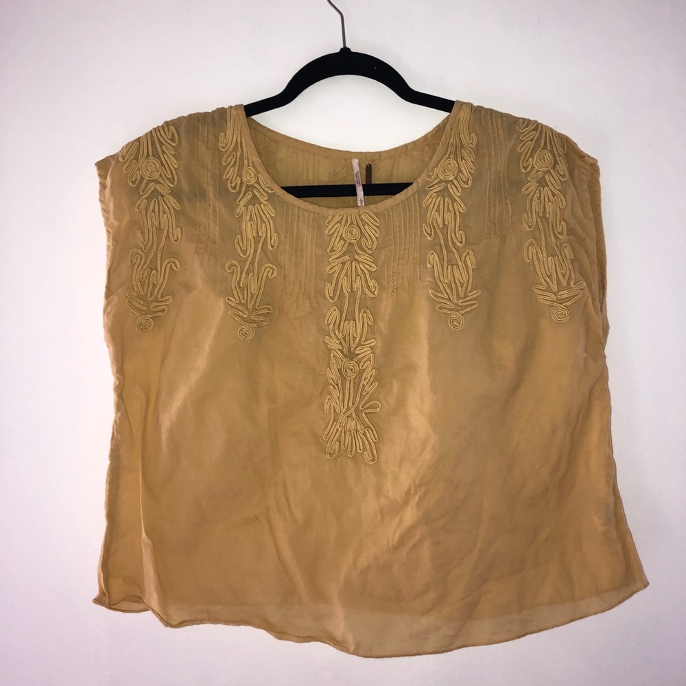 Free People | Embroidered top